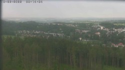Humpolec z hradu Orlík