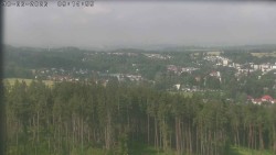 Humpolec z hradu Orlík