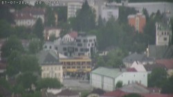 Humpolec z hradu Orlík