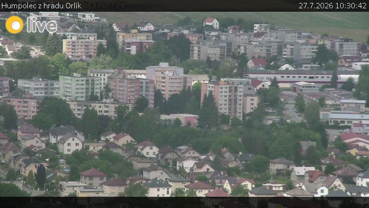 Město Humpolec - Humpolec z hradu Orlík - 27.7.2026 v 10:30