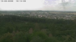 Humpolec z hradu Orlík