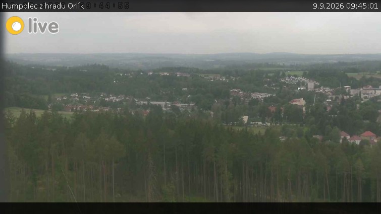 Město Humpolec - Humpolec z hradu Orlík - 9.9.2026 v 09:45