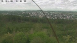 Humpolec von der Burg Orlík