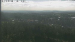 Humpolec from Orlík Castle