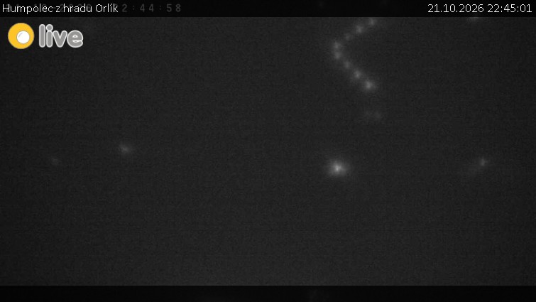 Město Humpolec - Humpolec z hradu Orlík - 21.10.2026 v 22:45