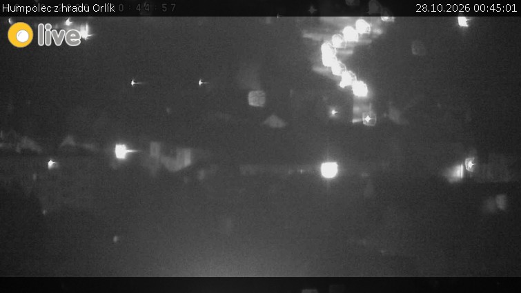 Město Humpolec - Humpolec z hradu Orlík - 28.10.2026 v 00:45