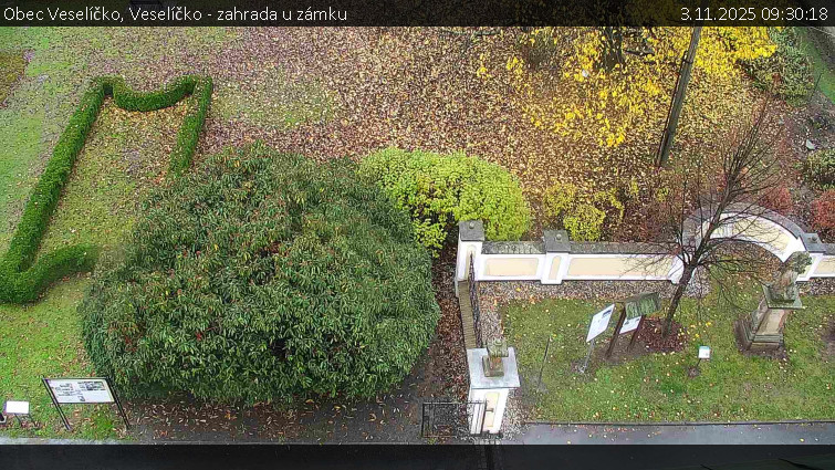 Obec Veselíčko - Veselíčko - zahrada u zámku - 3.11.2025 v 09:30