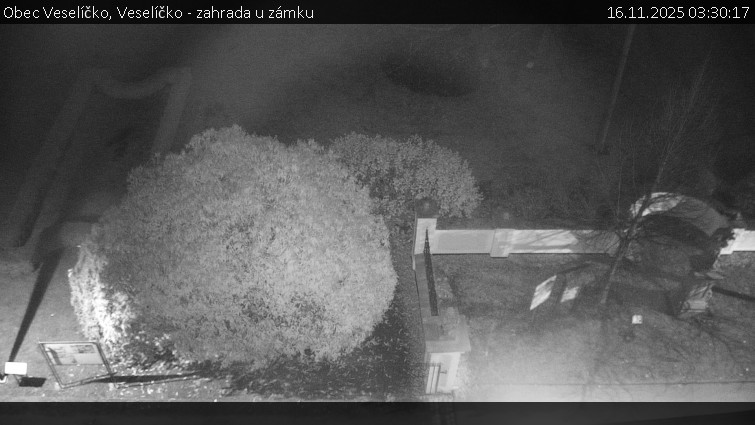 Obec Veselíčko - Veselíčko - zahrada u zámku - 16.11.2025 v 03:30