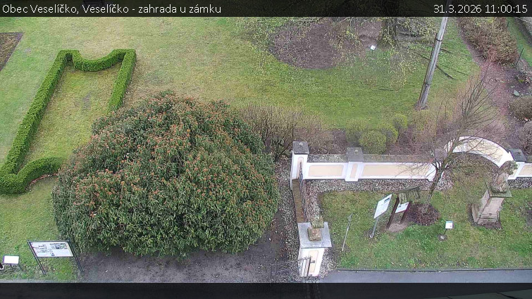Obec Veselíčko - Veselíčko - zahrada u zámku - 31.3.2026 v 11:00