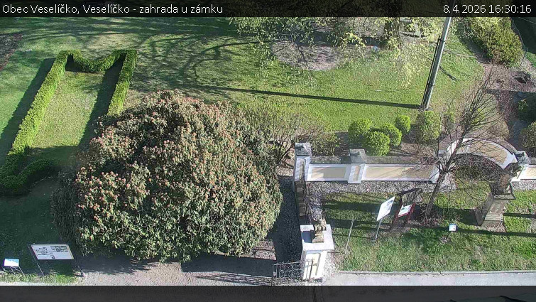 Obec Veselíčko - Veselíčko - zahrada u zámku - 8.4.2026 v 16:30