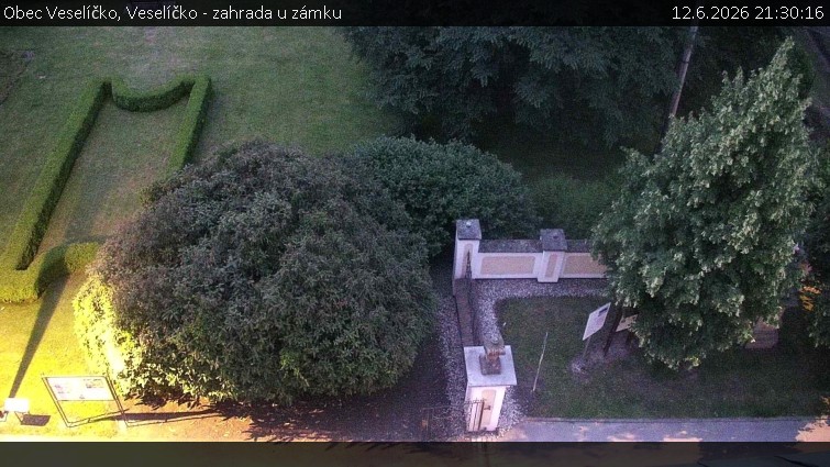 Obec Veselíčko - Veselíčko - zahrada u zámku - 12.6.2026 v 21:30