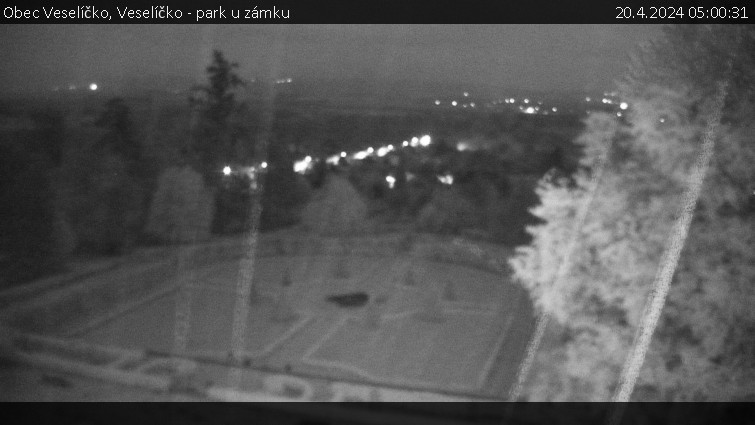 Obec Veselíčko - Veselíčko - park u zámku - 20.4.2024 v 05:00
