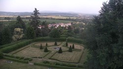 Veselíčko – park przy zamku