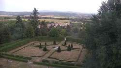 Veselíčko – park przy zamku