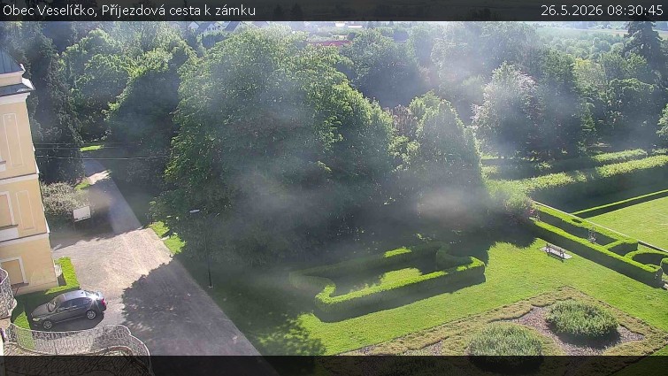 Obec Veselíčko - Příjezdová cesta k zámku - 26.5.2026 v 08:30