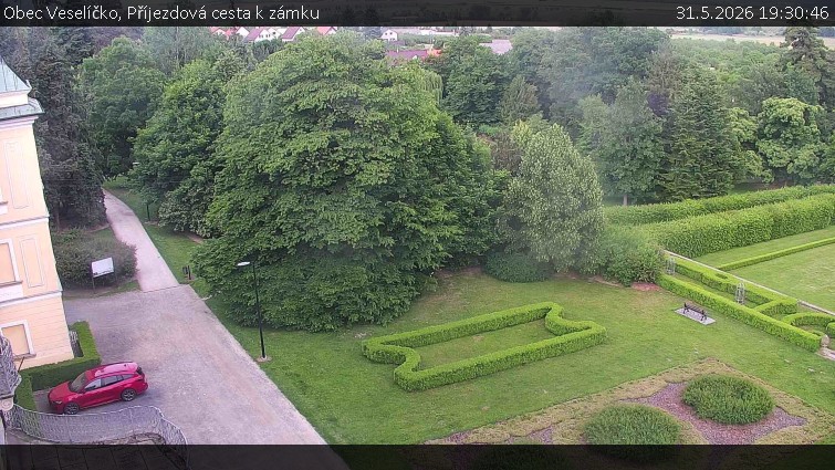 Obec Veselíčko - Příjezdová cesta k zámku - 31.5.2026 v 19:30