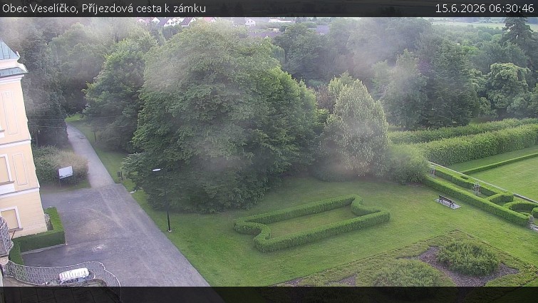 Obec Veselíčko - Příjezdová cesta k zámku - 15.6.2026 v 06:30