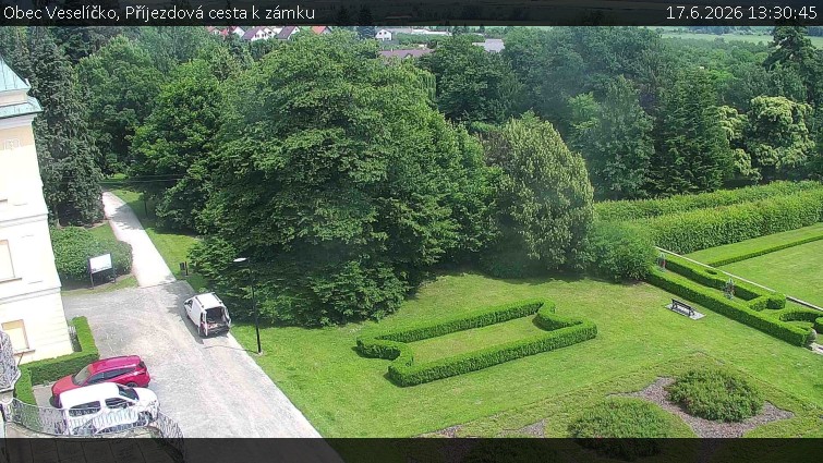 Obec Veselíčko - Příjezdová cesta k zámku - 17.6.2026 v 13:30