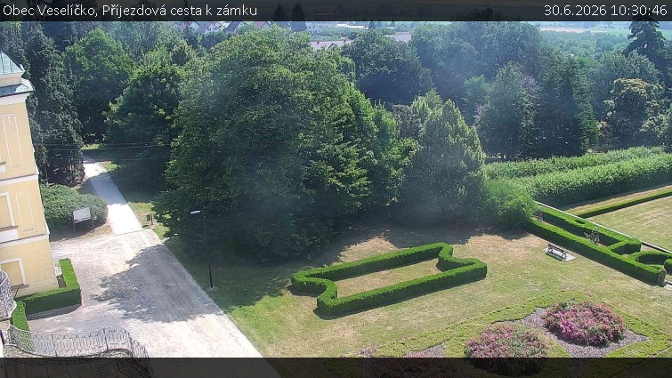 Obec Veselíčko - Příjezdová cesta k zámku - 30.6.2026 v 10:30