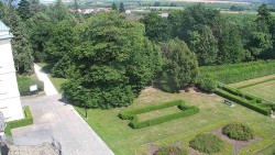 Driveway to the chateau