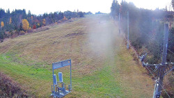 Kamera u nástupu na vlek svah A