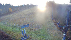 Skiareál Troják - Kamera u nástupu na vlek svah A - 4.11.2025 v 08:05 Skiareál Troják - Kamera u nástupu na vlek svah A - 4.11.2025 v 08:05