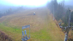 Kamera u nástupu na vlek svah A