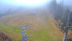 Kamera u nástupu na vlek svah A