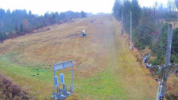 Kamera u nástupu na vlek svah A