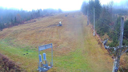 Kamera u nástupu na vlek svah A