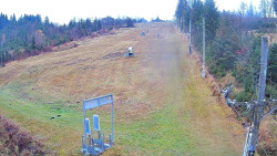 Kamera u nástupu na vlek svah A