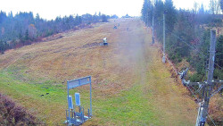 Kamera u nástupu na vlek svah A