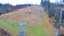 Kamera u nástupu na vlek svah A