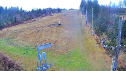 Kamera u nástupu na vlek svah A