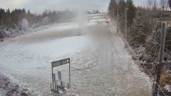 Kamera u nástupu na vlek svah A