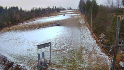 Kamera u nástupu na vlek svah A