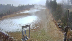 Kamera u nástupu na vlek svah A