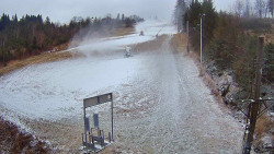 Kamera u nástupu na vlek svah A