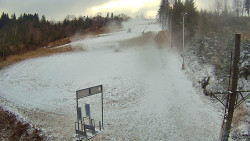 Kamera u nástupu na vlek svah A