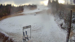 Kamera u nástupu na vlek svah A