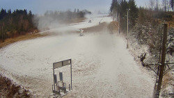 Kamera u nástupu na vlek svah A