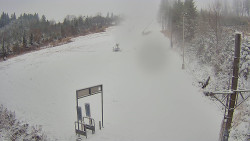 Kamera u nástupu na vlek svah A