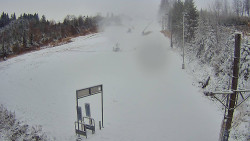 Kamera u nástupu na vlek svah A