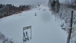 Kamera u nástupu na vlek svah A