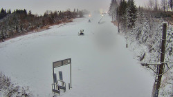 Kamera u nástupu na vlek svah A