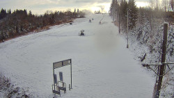 Kamera u nástupu na vlek svah A