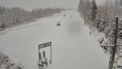 Kamera u nástupu na vlek svah A