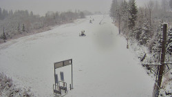 Kamera u nástupu na vlek svah A