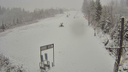 Kamera u nástupu na vlek svah A