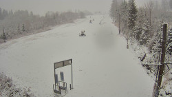 Kamera u nástupu na vlek svah A